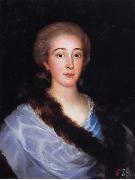 Francisco de Goya Portrait of Dona Maria Teresa de Vallabriga y Rozas oil painting artist